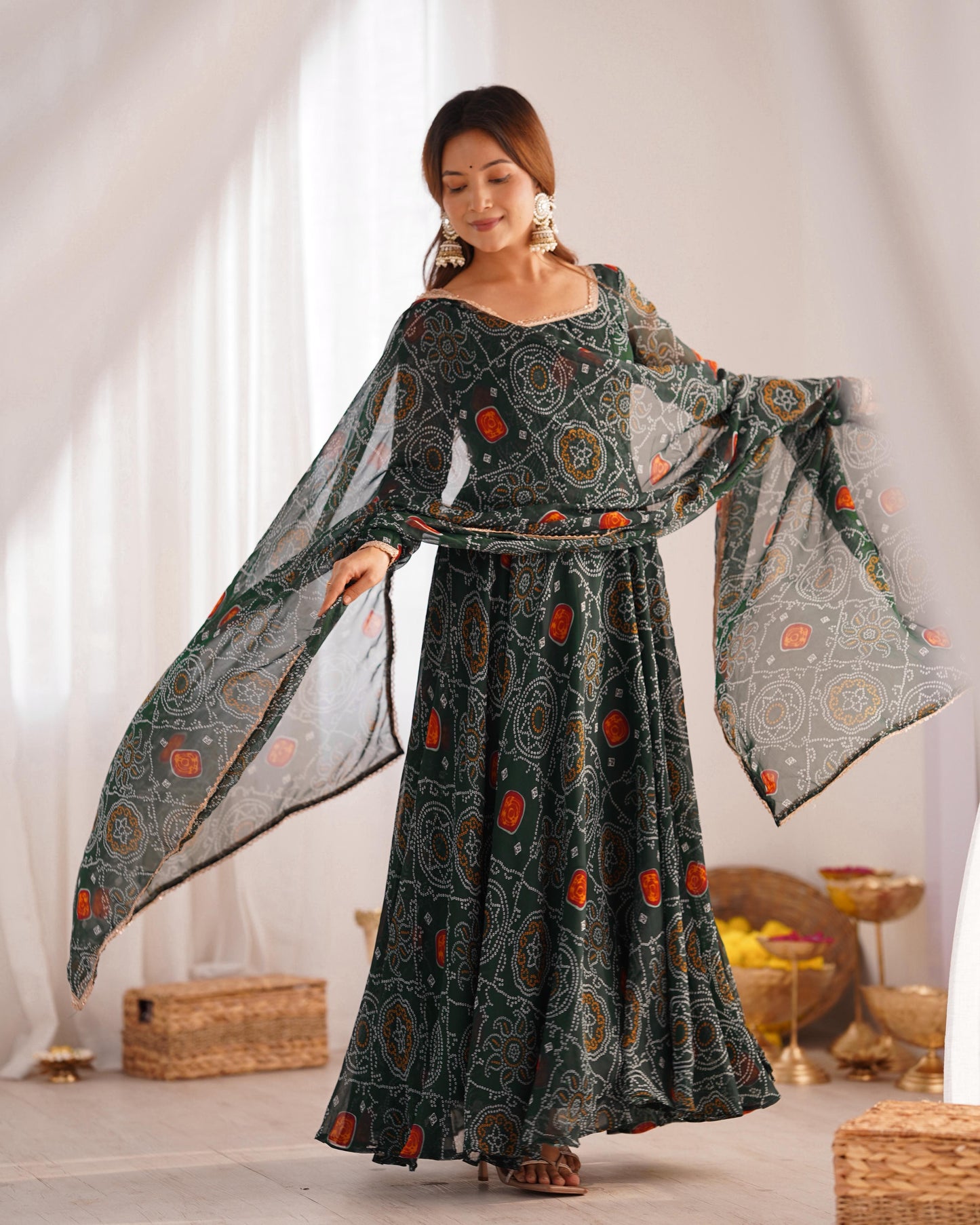 Lehenga green